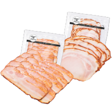 Roasted porc of Zeeuws spek